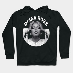 Diana Ross Grayscale Hoodie